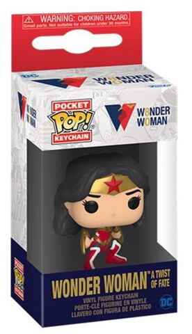 Porte Cles Funko Pop! - Wonder Woman  80 Th - Wonder Woman " Un Coup Du Sort"